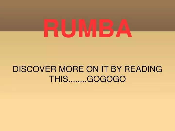 rumba