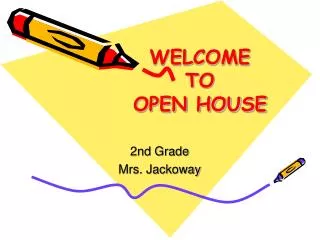 welcome to open house