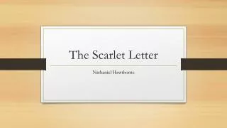 The Scarlet Letter