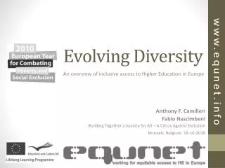 Evolving Diversity