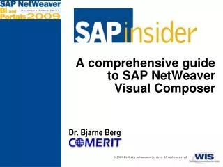 A comprehensive guide to SAP NetWeaver Visual Composer
