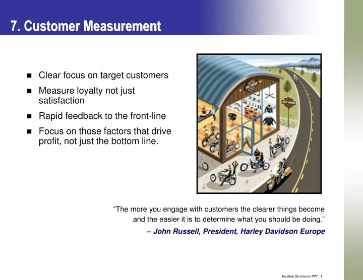 7 customer measurement