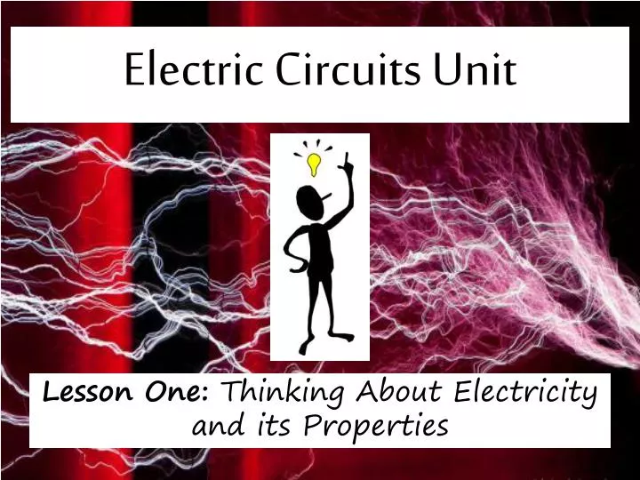 electric circuits unit