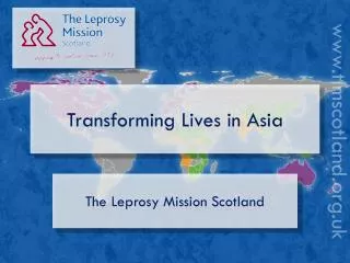 Transforming Lives in Asia