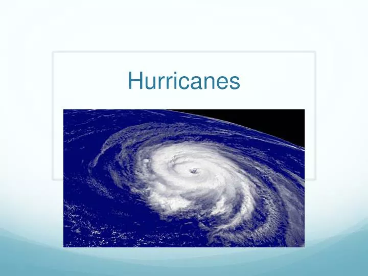 hurricanes