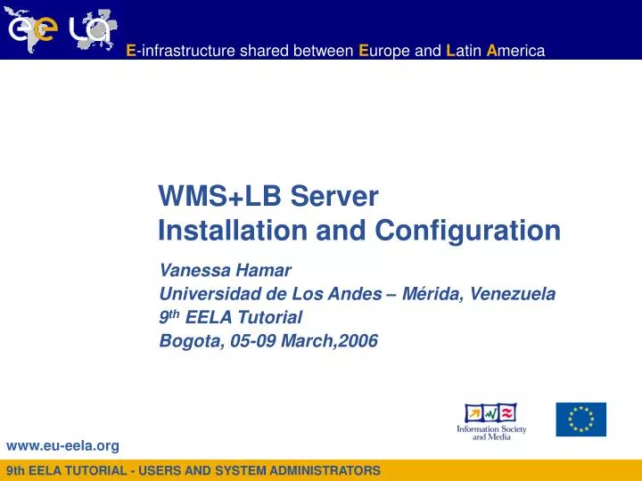 wms lb server installation and configuration