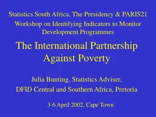 The International Partnership Against Poverty