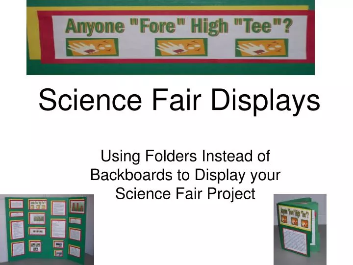 science fair displays