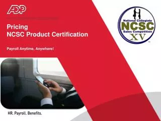 Pricing NCSC Product Certification