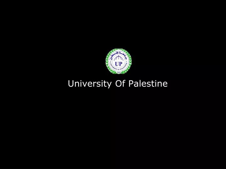 university of palestine