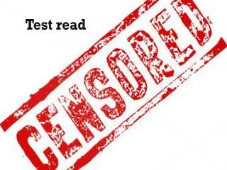 test read