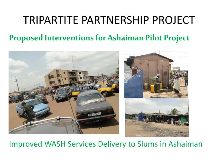 tripartite partnership project