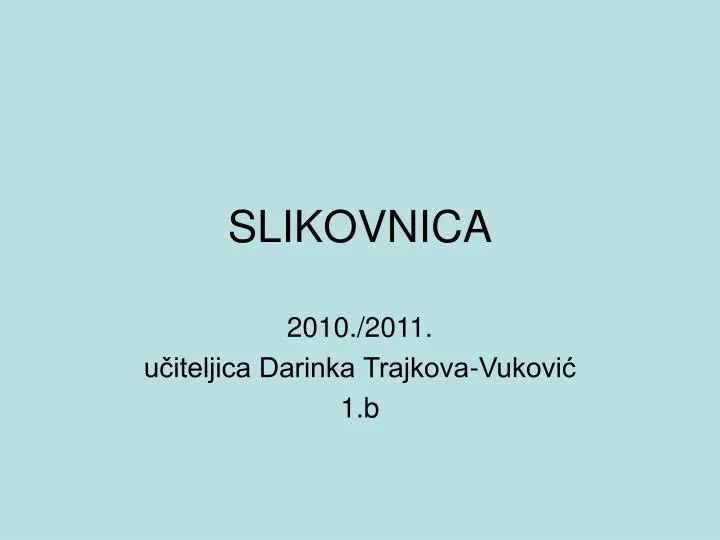 slikovnica