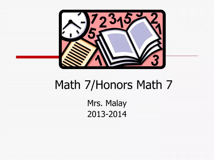 math 7 honors math 7