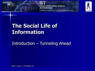 The Social Life of Information