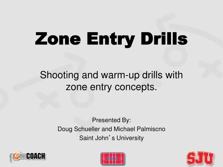 zone entry drills shooting and warm up drills with zone entry concepts