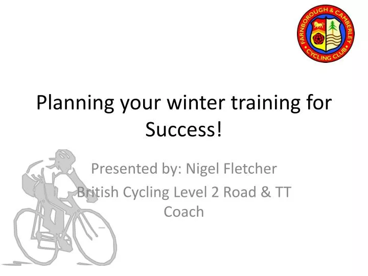 planning your winter training for success