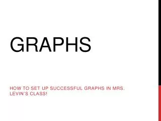 graphs