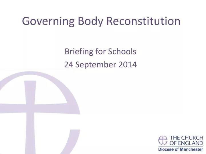 governing body reconstitution
