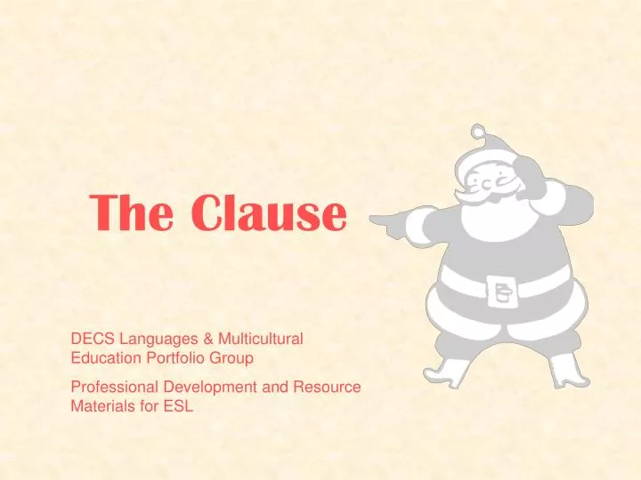 the clause