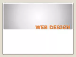 WEB DESIGN