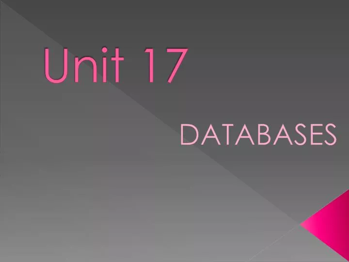 unit 17