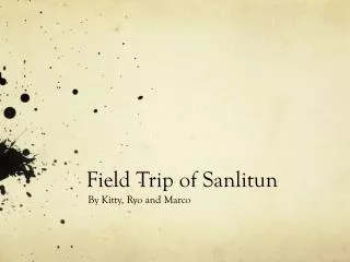 Field Trip of Sanlitun