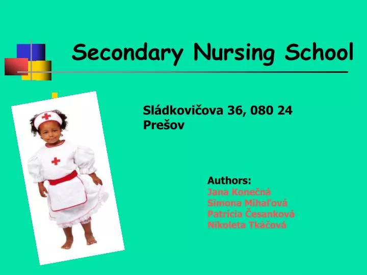 secondary nursing school