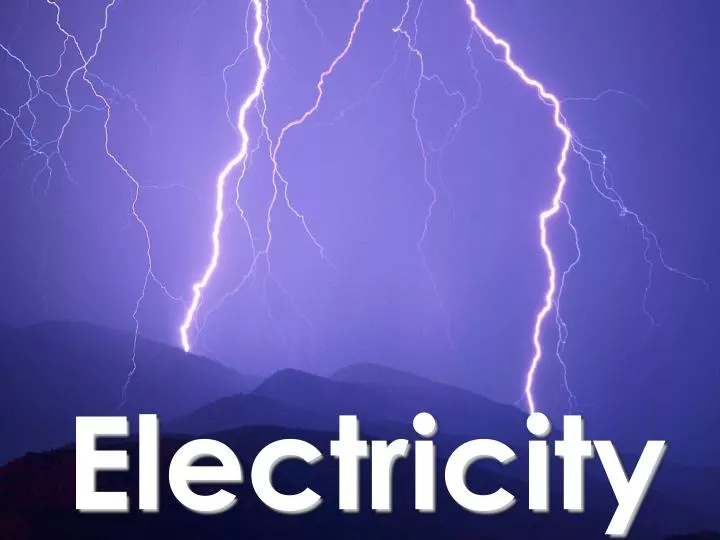 electricity