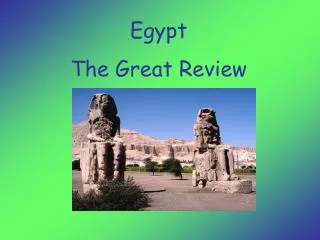Egypt The Great Review