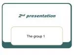 2 nd presentation - slide 1