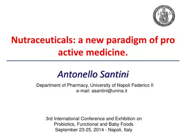 nutraceuticals a new paradigm of pro active medicine