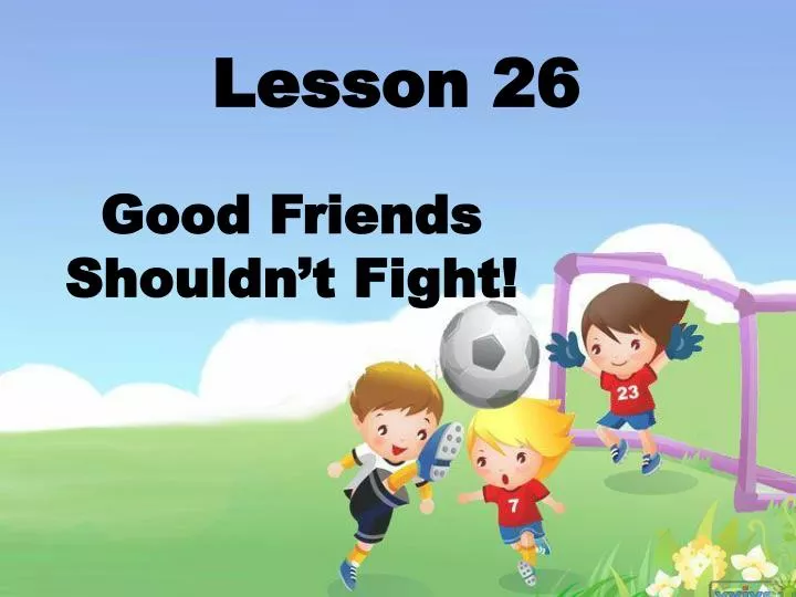 lesson 26