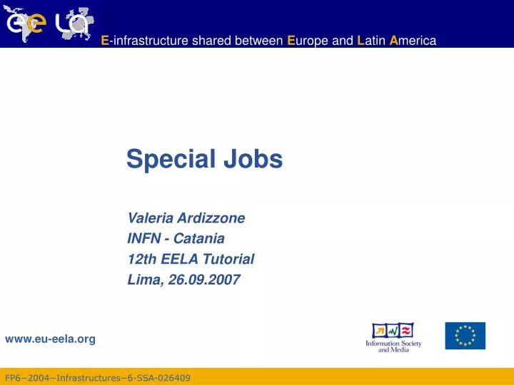 special jobs