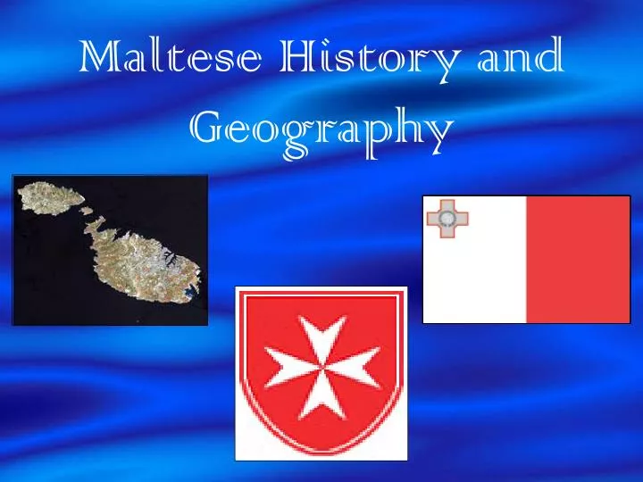 maltese history and geography