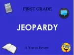 FIRST GRADE - slide 1