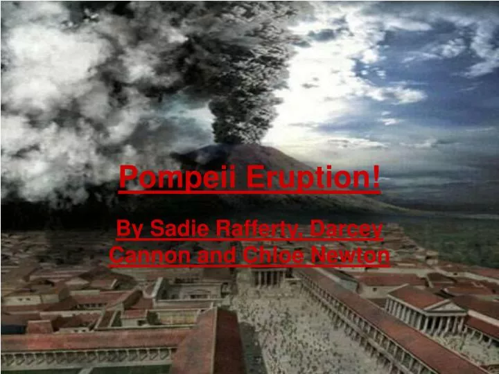 pompeii eruption