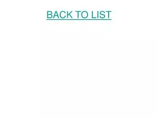 back to list
