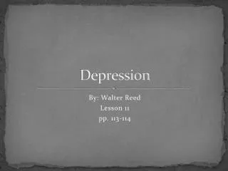 Depression