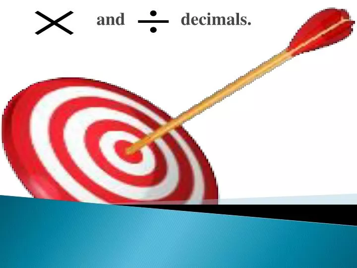 multiply and divide decimals