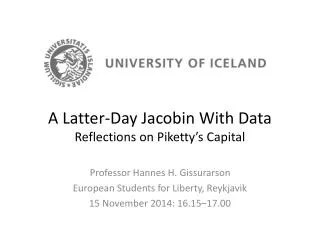 A Latter-Day Jacobin With Data Reflections on Piketty’s Capital