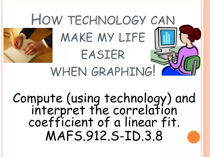 how technology can make my life easier when graphing
