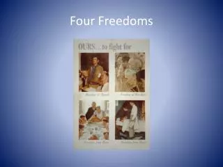 four freedoms