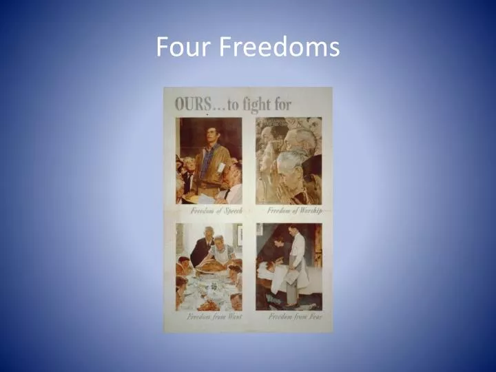 four freedoms