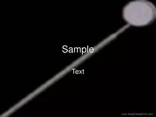 sample