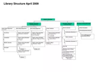 Library Structure April 2009