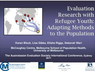 Evaluation Research with Refugee Youth: Adapting Methods to the Population