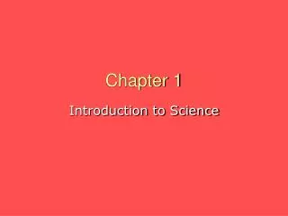 Chapter 1