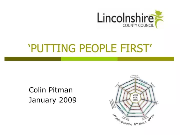 putting people first