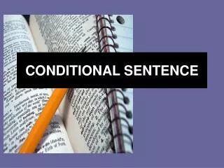 conditional sentence